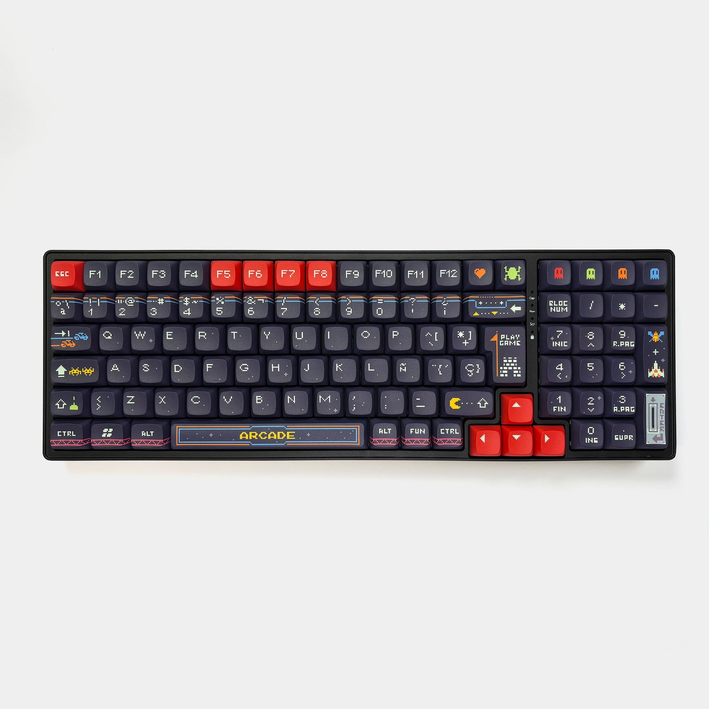 Teclas Arcade V2 + Niemi101 Negro