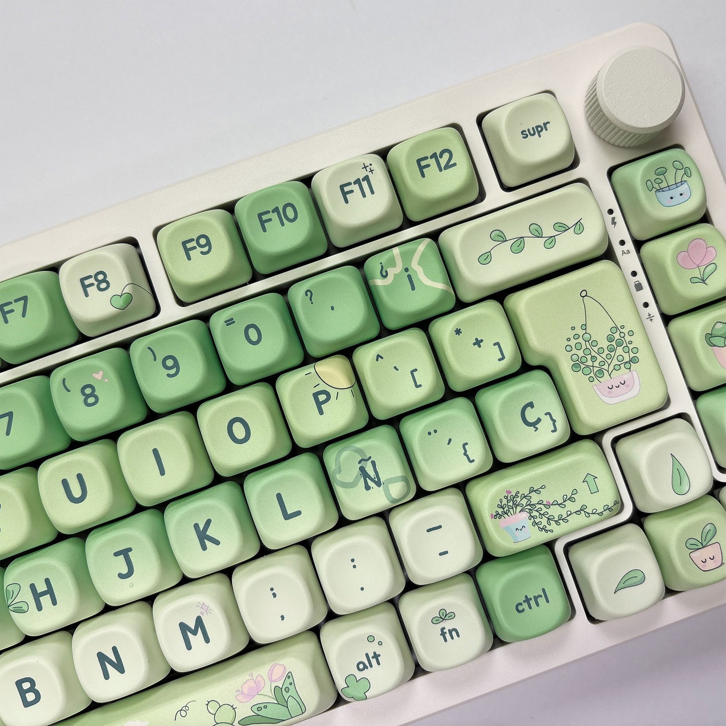 Teclas Clorofila + Nyby83 Blanco