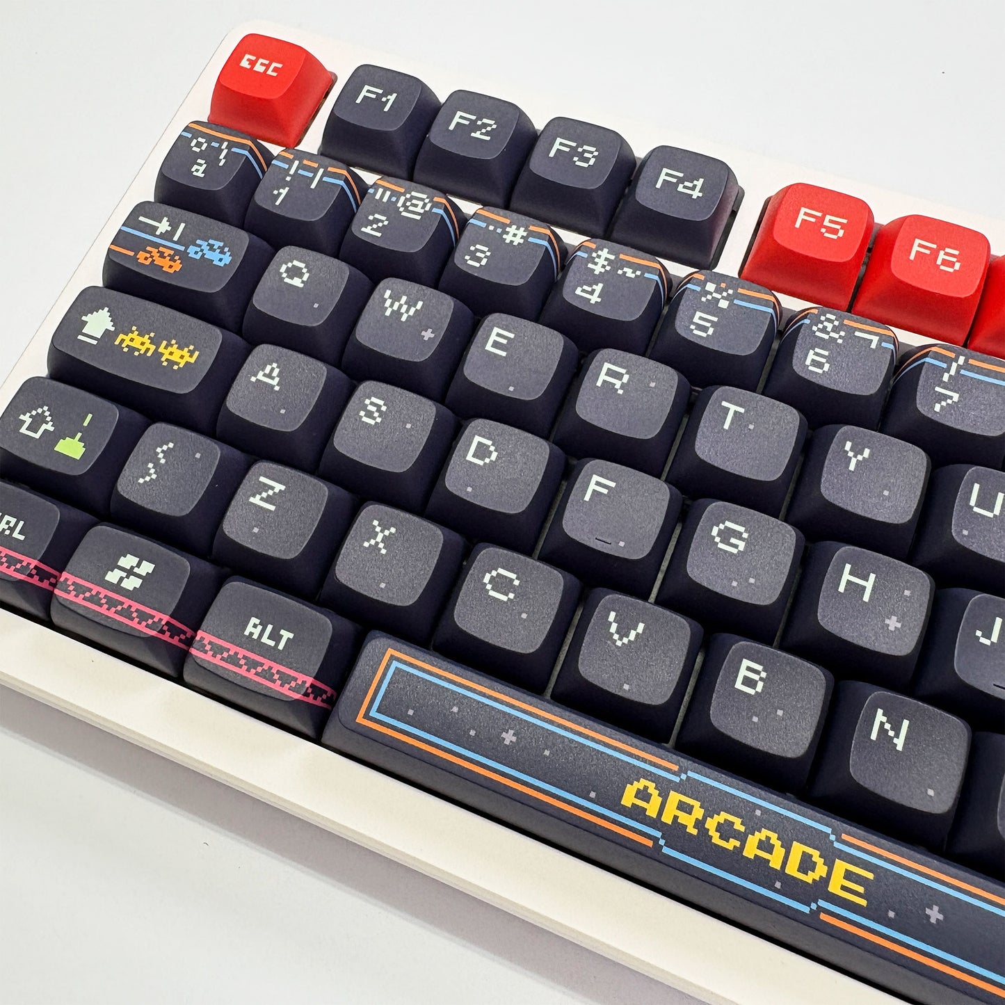 Teclas Arcade V2 + Nyby83 Blanco