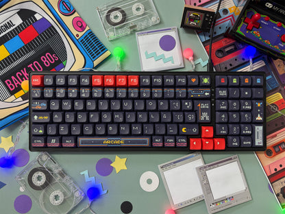 Teclas Arcade V2 + Niemi101 Negro