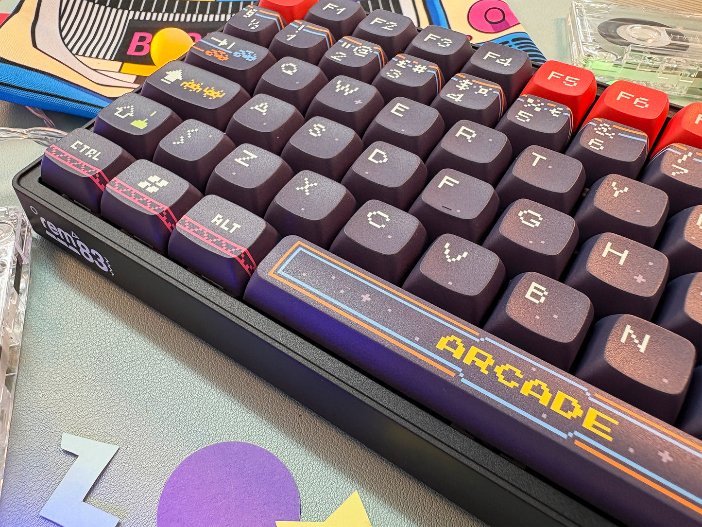 Arcade V2 - Näppäimet + Niemi101 Musta 