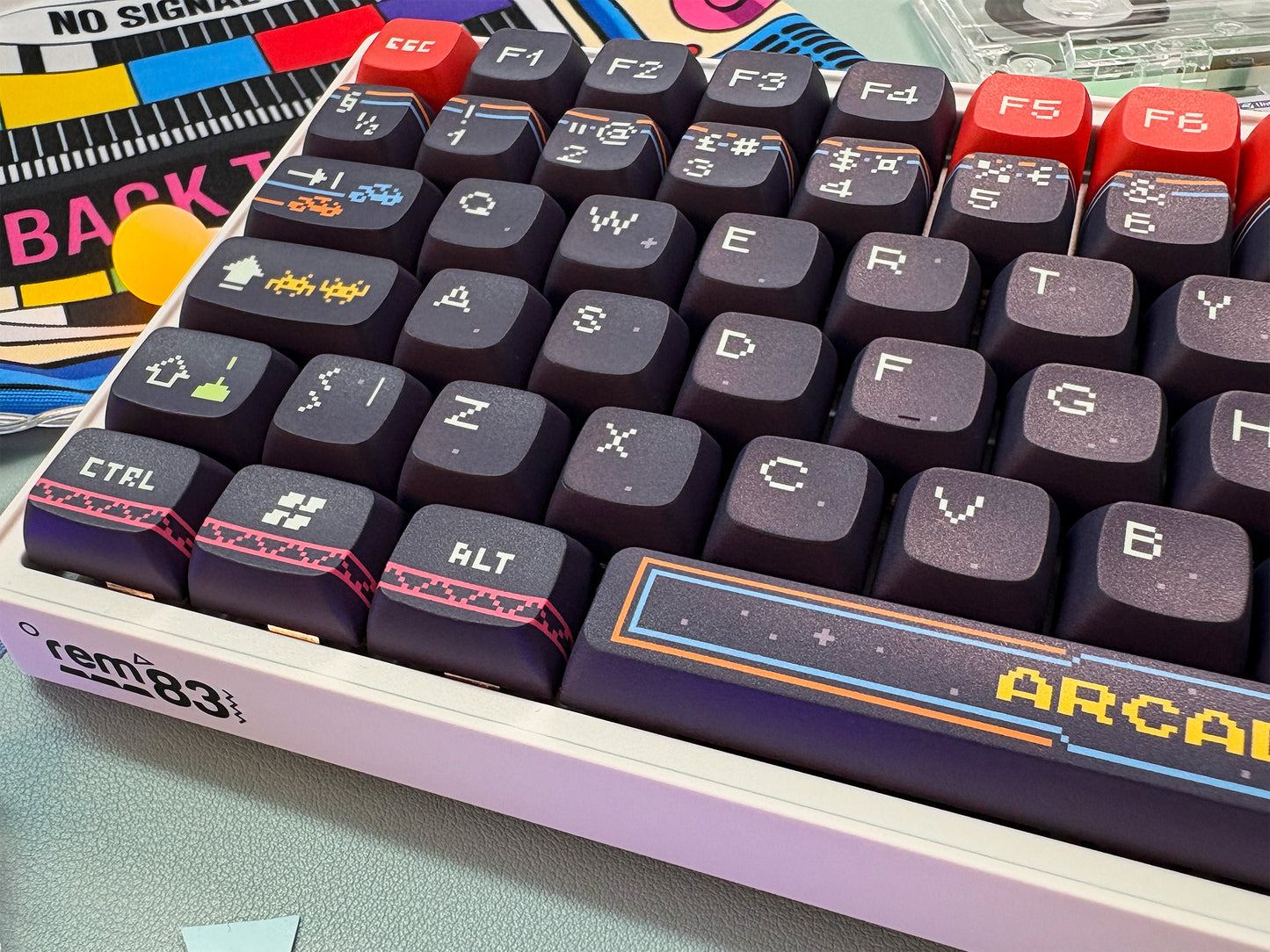 Arcade V2 Näppäimet + Niemi 101 valkoinen