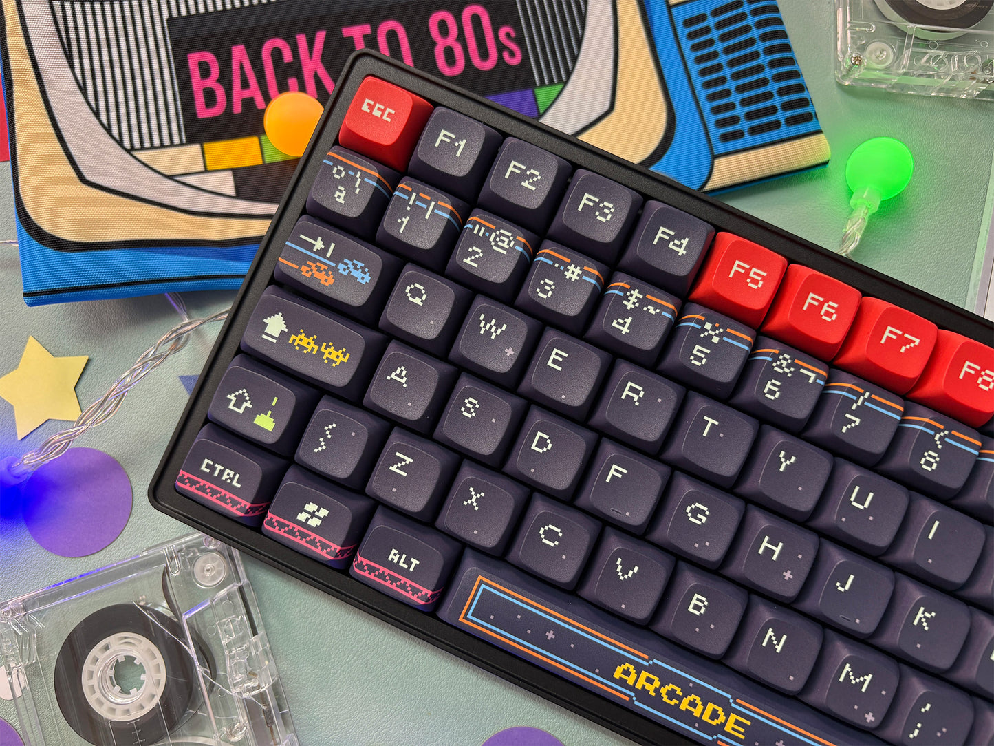 Teclas Arcade V2 + Niemi101 Negro