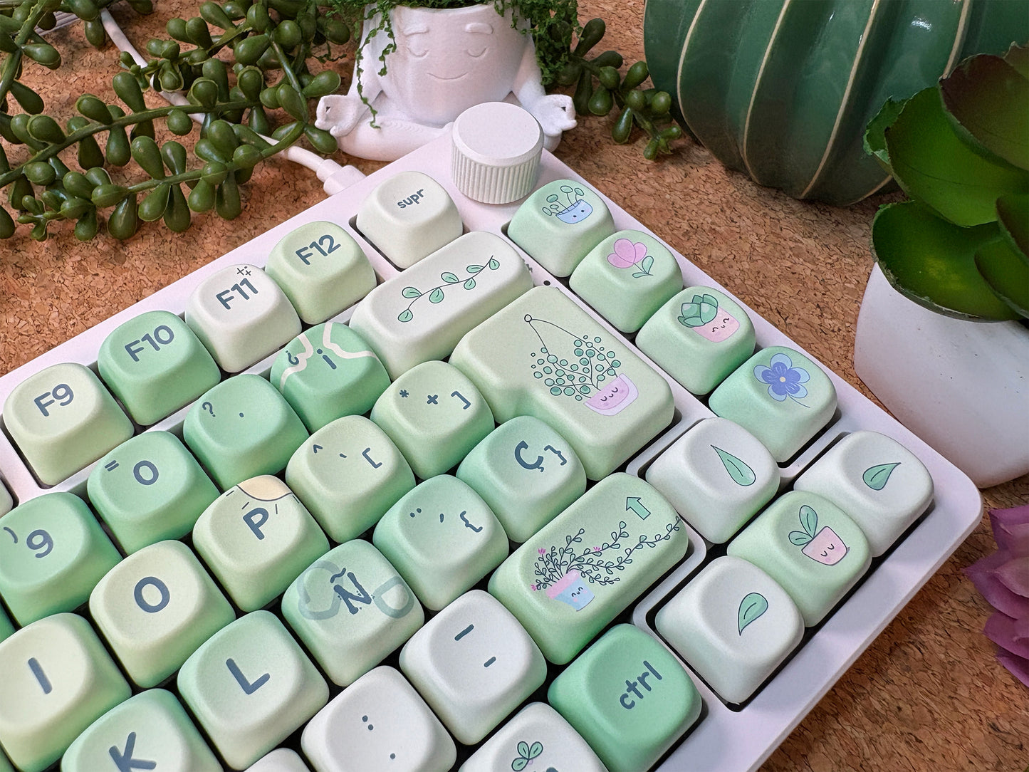 Teclas Clorofila + Nyby83 Blanco