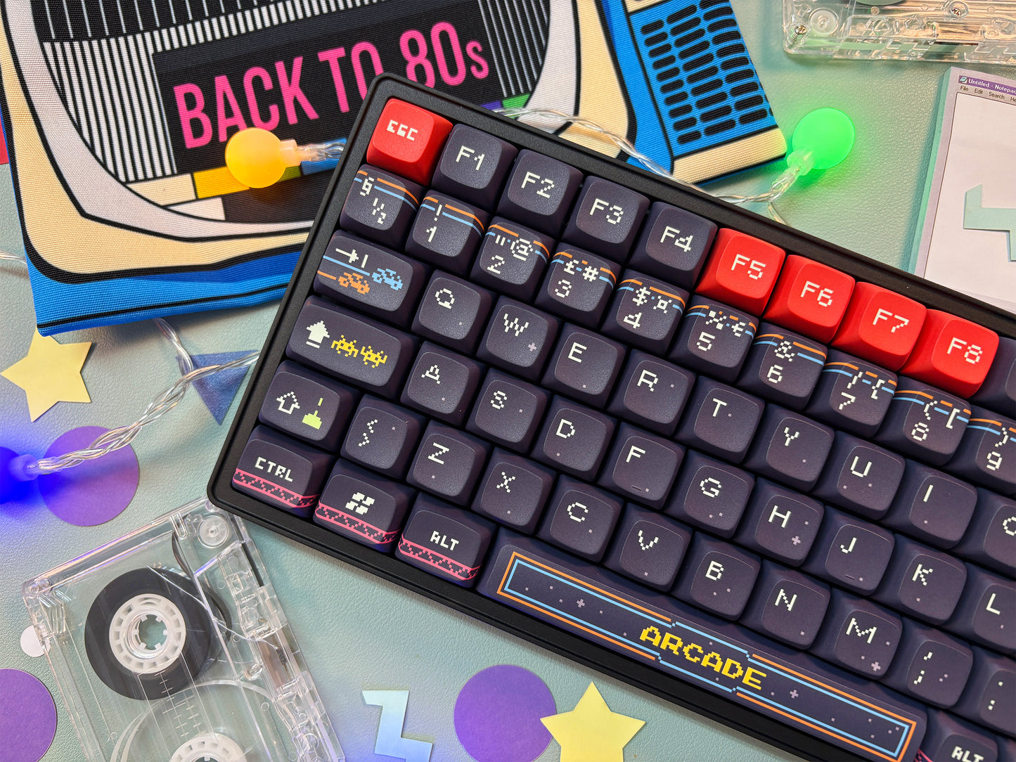 Arcade V2 - Näppäimet + Niemi101 Musta 