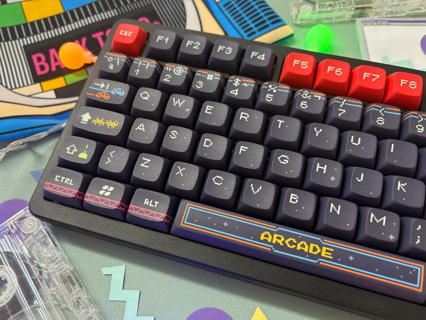 Teclas Arcade V2 + Nyby83 Negro