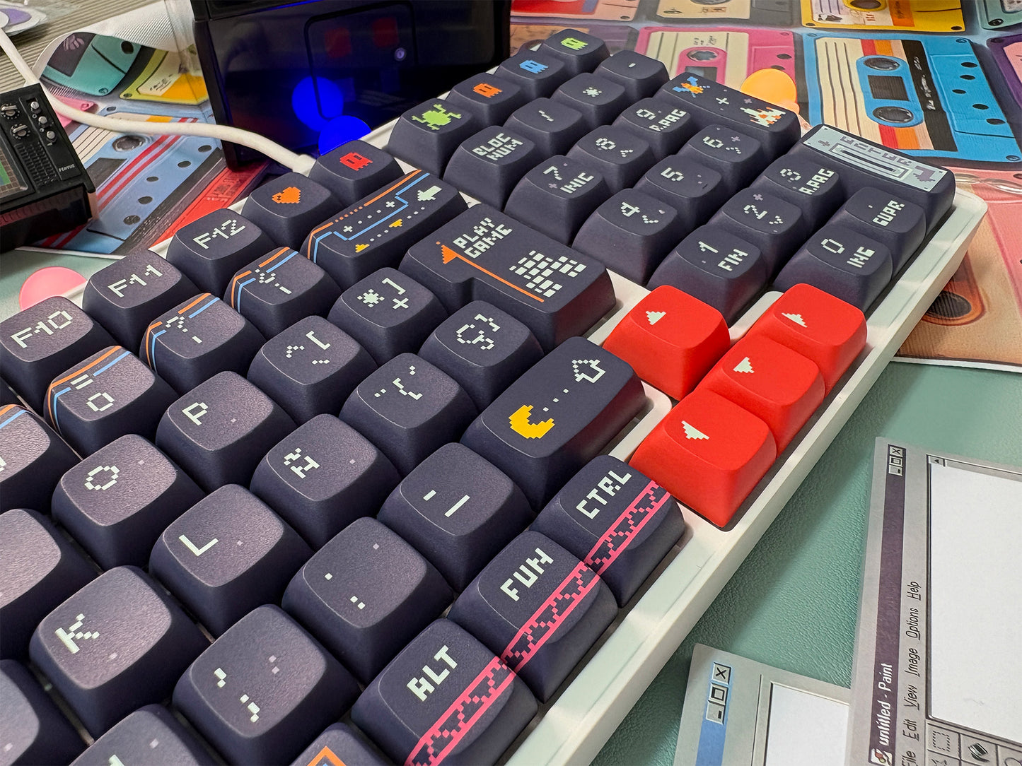 Teclas Arcade V2 + Niemi101 Blanco
