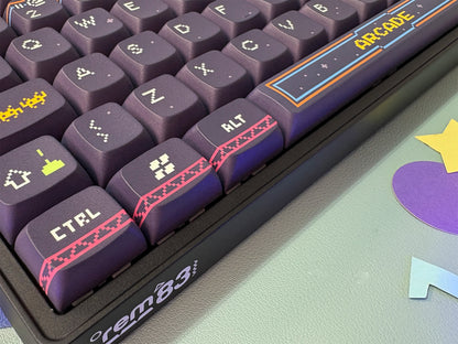 Teclas Arcade V2 + Niemi101 Negro