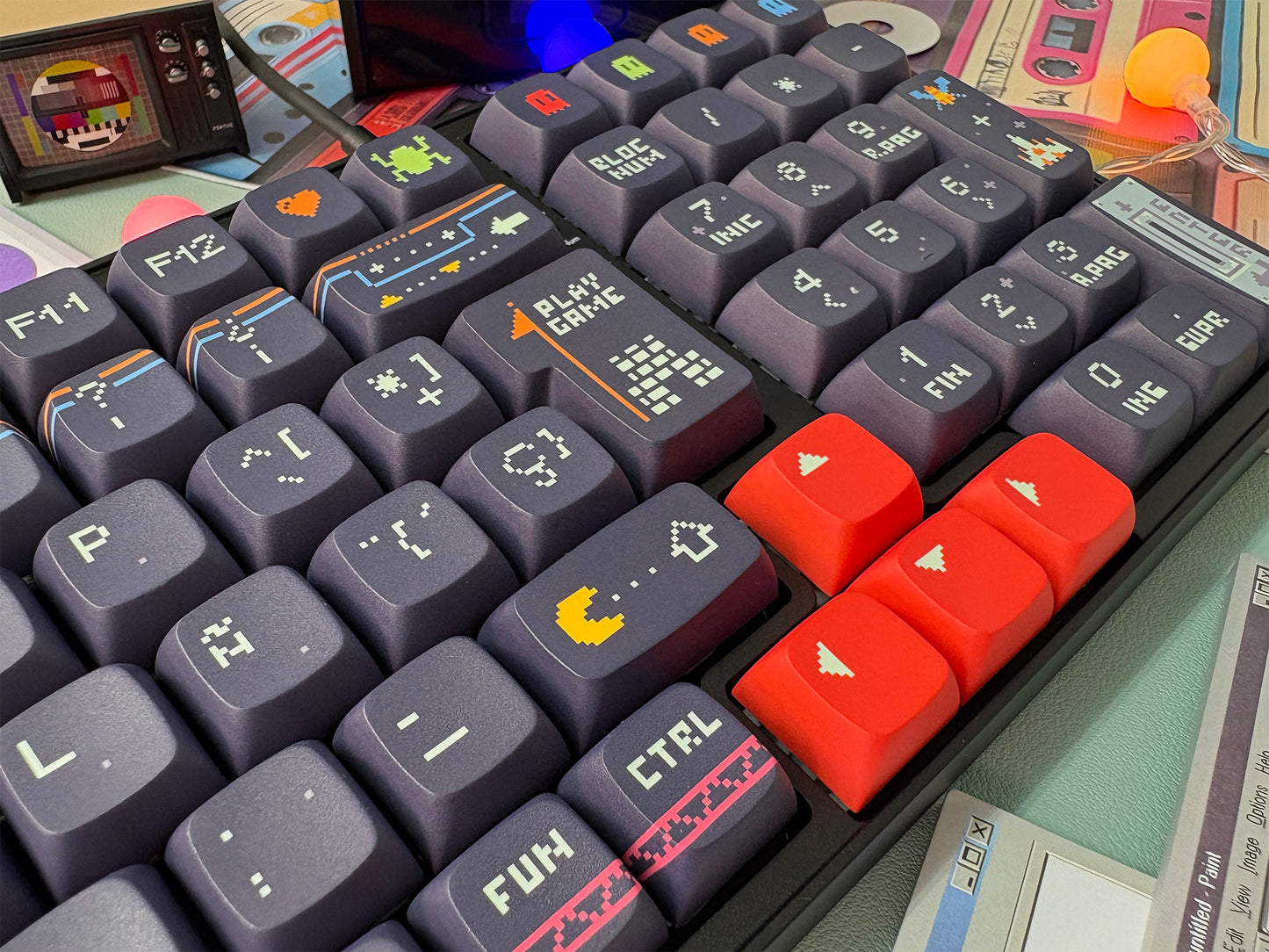 Teclas Arcade V2 + Niemi101 Negro