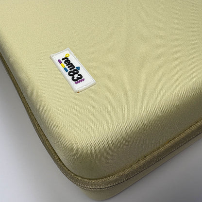 Funda crema - naranja