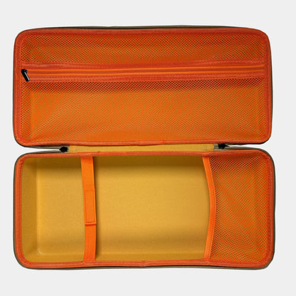 Funda crema - naranja