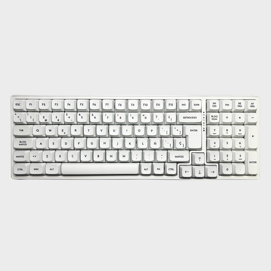 Teclas Lienzo Blanco + Niemi101 Blanco