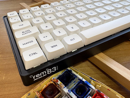 Teclas Lienzo en Blanco