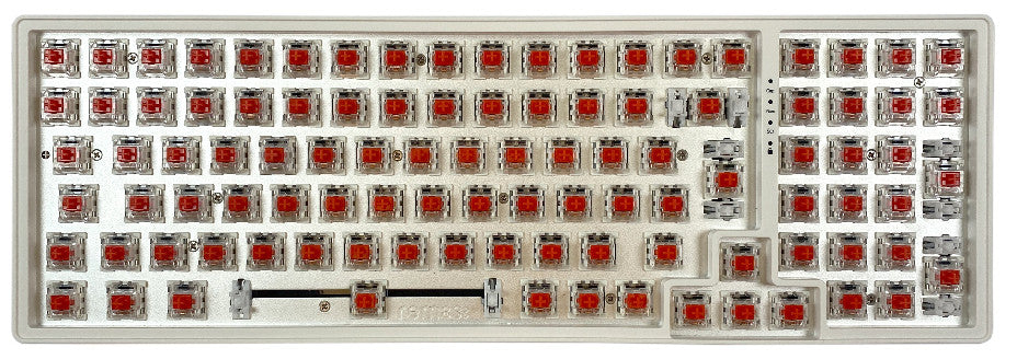 Teclas Ronroneador + Teclado Niemi 101 Blanco